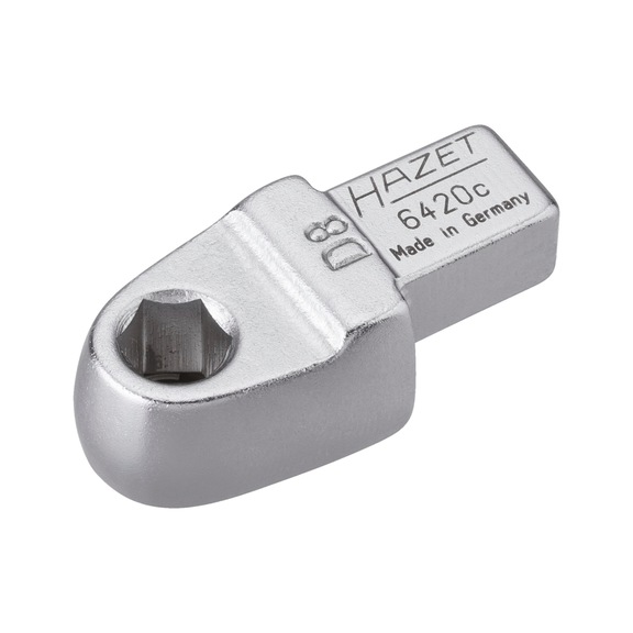 HAZET Socket holder for bits 6420C Socket square 9 x 12 mm - Bit screwdriver