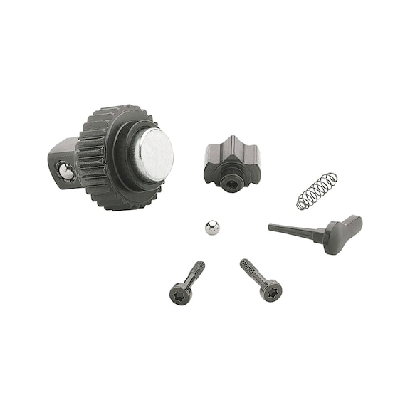 HAZET Spare part set ratchet wheel with safety lock 8816S/7 - Connection square (reversible ratchet)