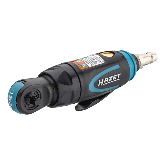 HAZET Mini ratchet screwdriver 9020P-2 Square 1/4 inch (6.3 mm) - Ratchet screwdriver (compressed air)