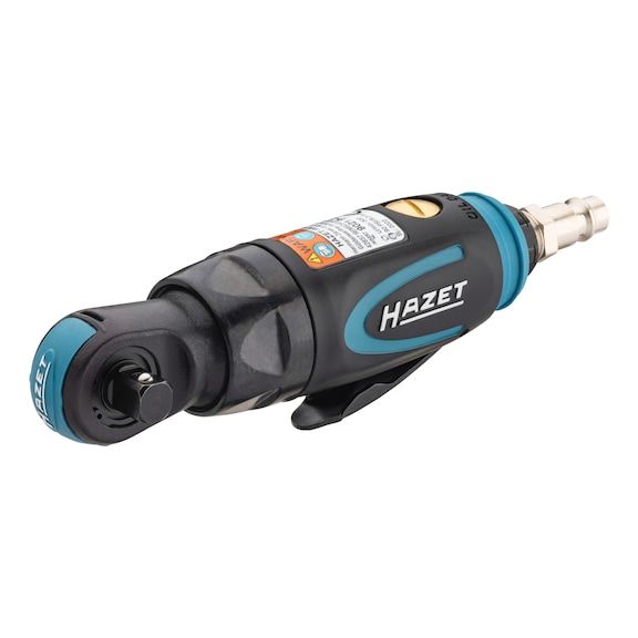 HAZET Mini Ratschenschrauber 9021P-2 Vierkant 3/8 Zoll (10 mm) - Ratschenschrauber (Druckluft)