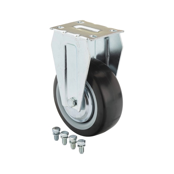 VIGOR Fixed castor for workshop trolley Series M L XL XD - Workshop trolley