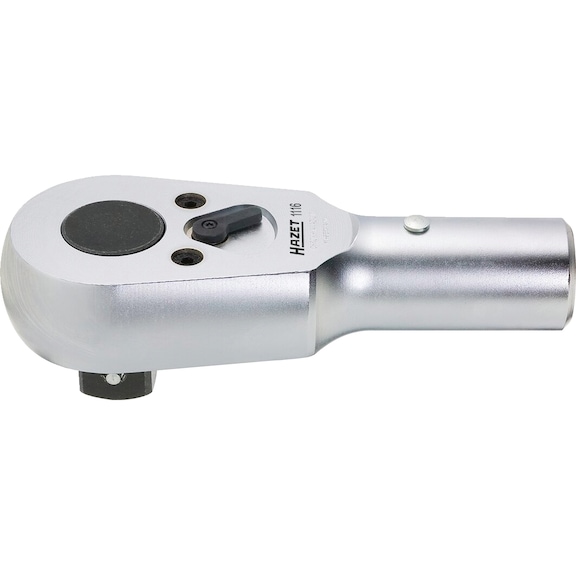 HAZET Umschaltknarrenkopf 1116 Vierkant massiv 25 mm (1 Zoll) Anzahl Zähne 32 - Verbindungs-4kant (Umschaltknarre)