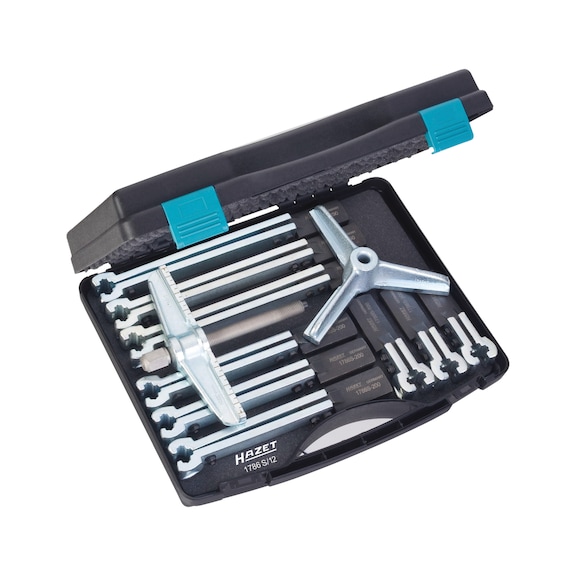 HAZET Puller set three-armed 1786S/12 Number of tools 12 - Pulling tool, extractor (other)