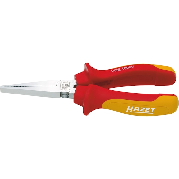 HAZET Flat nose pliers, insulated 1816VDE-22 - Flat nose pliers
