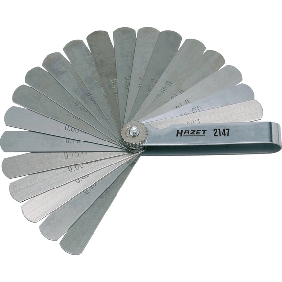 HAZET Fühlerlehre 2147 0,05 – 1,0 - Fühlerlehre