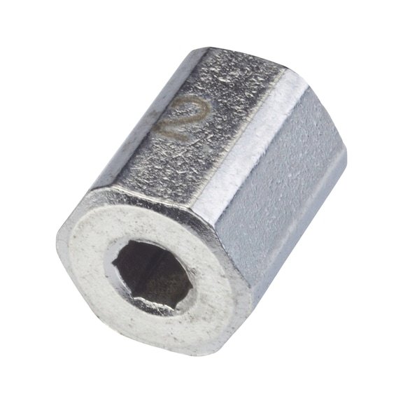 HAZET union nut 841-02 - Stone bolt extractor
