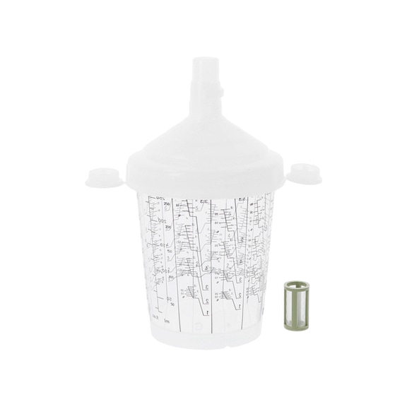 SATA RPS Mehrzweckbecher 0,3 l Standard 200 µm Stecksieb 40 Stück 1010397 - RPS Mehrzweckbecher