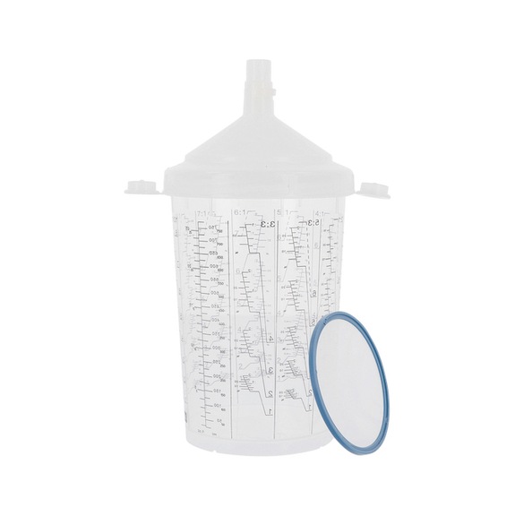 SATA RPS Mehrzweckbecher 0,9 l 125 µm Flachsieb 40 Stück 1011973 - RPS Mehrzweckbecher