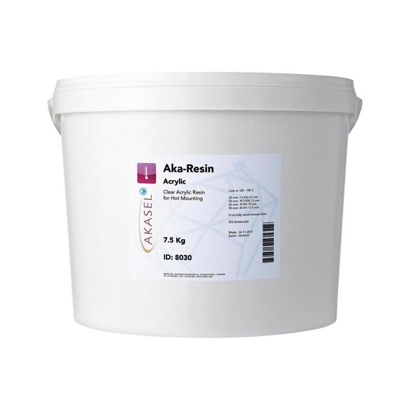 AKASEL AKA-RESIN ACRYLIC Acryl Warmeinbettmitteltransparent 7,5 kg - Warmeinbettmittel AKA-RESIN Acrylic