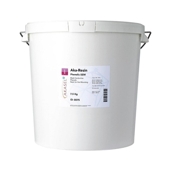 AKASEL AKA-RESIN PHENOLIC Phenol SEM Warmeinbettmittel graphitgefüllt 7,5 kg - Warmeinbettmittel AKA-RESIN Phenol SEM