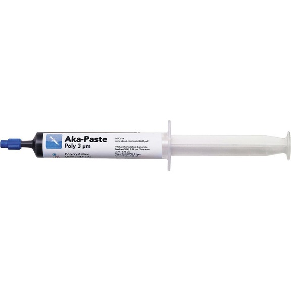 AKASEL AKA-PASTE POLY diamond paste, 3 µm, 10 ml - Aka-Poly diamond paste