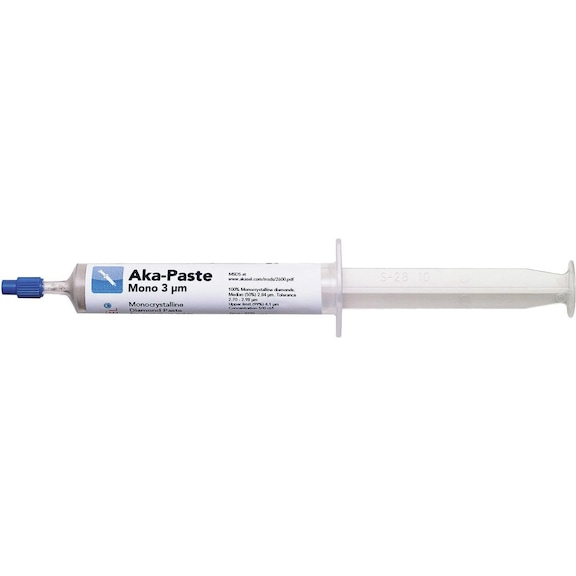 Pâte diamantée AKASEL AKA-PASTE MONO, 3&nbsp;μm, 10&nbsp;ml - Pâte diamantée Aka-Mono