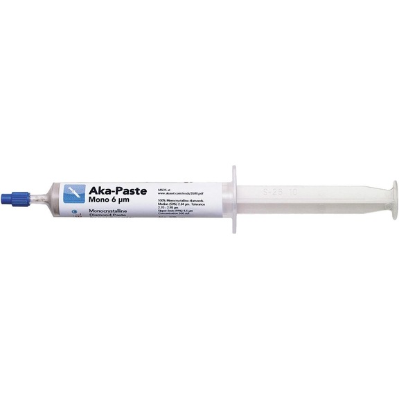 Pâte diamantée AKASEL AKA-PASTE MONO, 6&nbsp;μm, 10&nbsp;ml - Pâte diamantée Aka-Mono