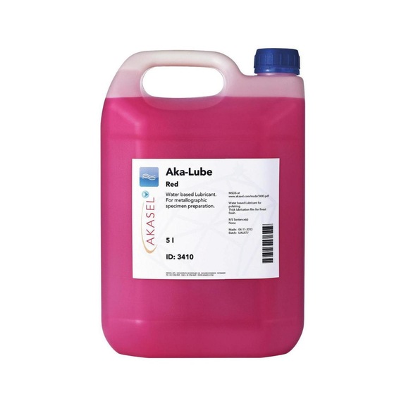AKASEL RED AKA-LUBE Schmiermittel Dicke Viskosität für Oberflächenfinish 5 l - Schmiermittel Red Aka-Lube