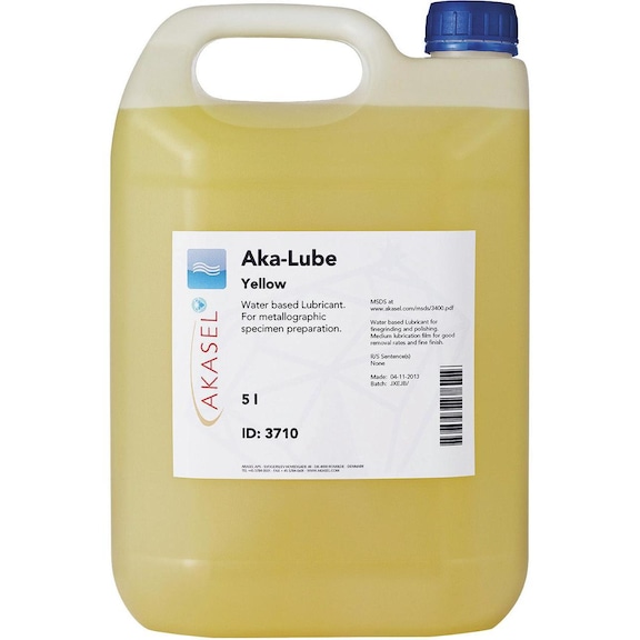 Lubrifiant AKASEL YELLOW AKA-LUBE, viscosité moy, utilisation universelle, 5&nbsp;l - Lubrifiant jaune Aka-Lube Yellow