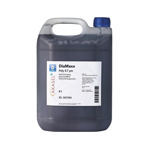 AKASEL DIAMAXX POLY 0,7 µm, Endpolieren 5 L - 2 in 1 Diamantsuspension DiaMaxx Poly