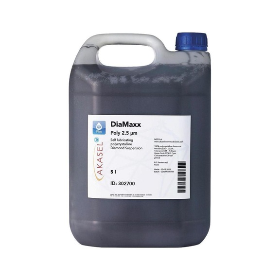 AKASEL DIAMAXX POLY 2,5 µm, Polieren 5 L - 2 in 1 Diamantsuspension DiaMaxx Poly