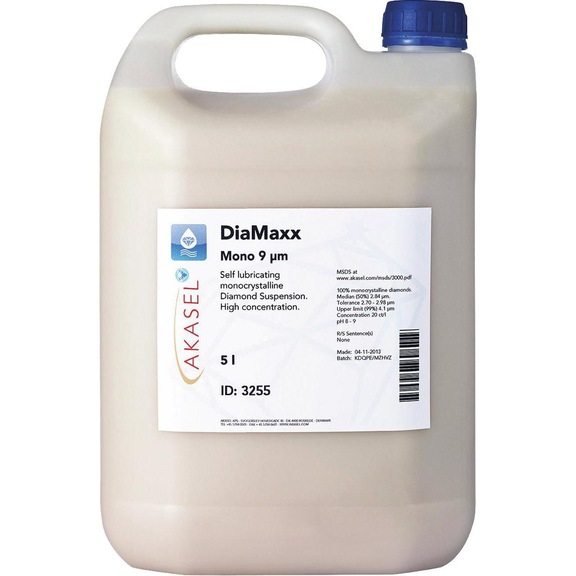 AKASEL DIAMAXX MONO, 9 &micro;m, removal, 5 l - 2-in-1 diamond suspension DiaMaxx Mono