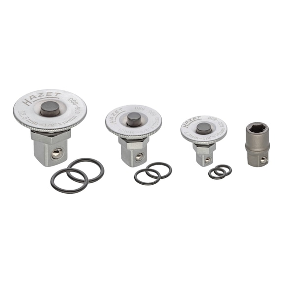 HAZET adapter set 606/4SPC Number of tools: 4 - Combination spanner set
