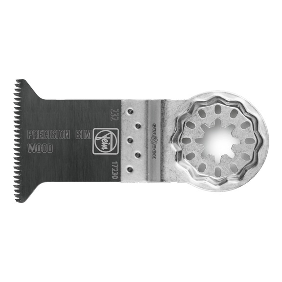 FEIN E-Cut Precision BIM-Sägeblatt Länge 50 mm Breite 50 mm VE 1 St Aufnahme SL - Sägeblatt für Oszillierer