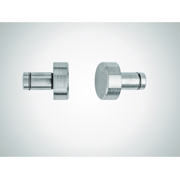 Mahr 844 TP measuring arm anvil, flat, hardened steel 4500040 - Measuring arm anvil