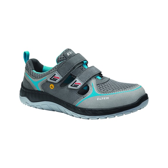 ELTEN ladies safety sandal MELLI gray Easy ESD S1P 741341-36 size 36 - Women's safety sandal MELLI gray Easy ESD S1P