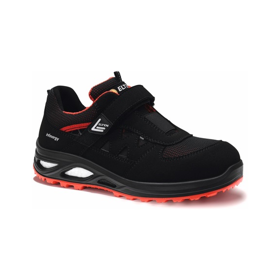 ELTEN ladies safety sandal HANNAH XXTL black-red Easy ESD S1P 741531-38 - Women's safety sandal HANNAH XXTL black-red Easy ESD S1P