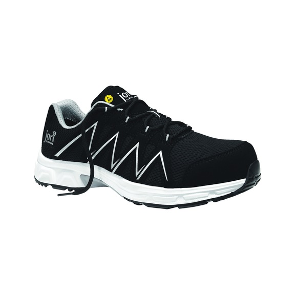 JORI BY ELTEN Sicherheitshalbschuh jo_SPEEDY black-silver Low ESD S1P 12121-36 Gr&ouml;&szlig;e 36 - Sicherheits-Halbschuh
