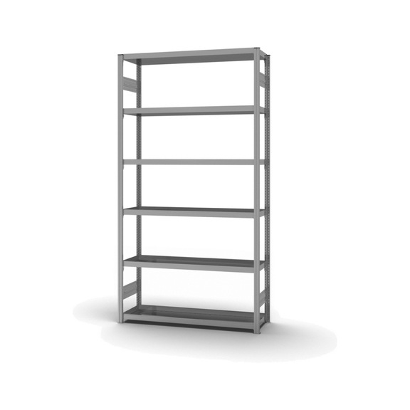 Module base pr étagère plateau HOFE 1 300x400 mm, 6 plat. ZI, cap. charge 200 kg - Etagères à plateaux à un côté