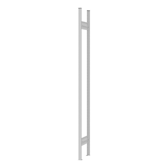 HOFE, cadre de rack 2 350x335 mm, gris clair, 2 panneaux d'accouplement - Cadre de rack