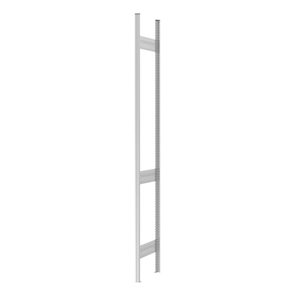 HOFE, cadre de rack 3 500x435 mm, gris clair, 2 panneaux d'accouplement - cadre de rack