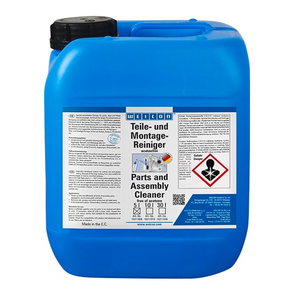 WEICON Teile- und Montagereiniger 5 Liter Kanister - Teile- und Montage-Reiniger