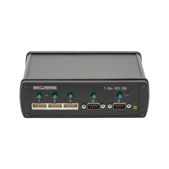 Interfaz de teclado USB BOBE T-Box 305 USB, entradas: 2 RS232, 3 DIGIMATIC - Interfaz de teclado T-Box