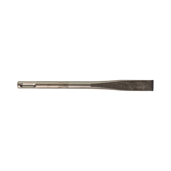 Burin plat MILWAUKEE SDS Plus étroit 180 x 18 mm - Burin pointu SDS Plus