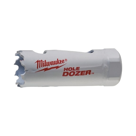 Corona bimetálica HSS MILWAUKEE Hole Dozer 21 mm - Corona bimetálica de HSS Hole Dozer