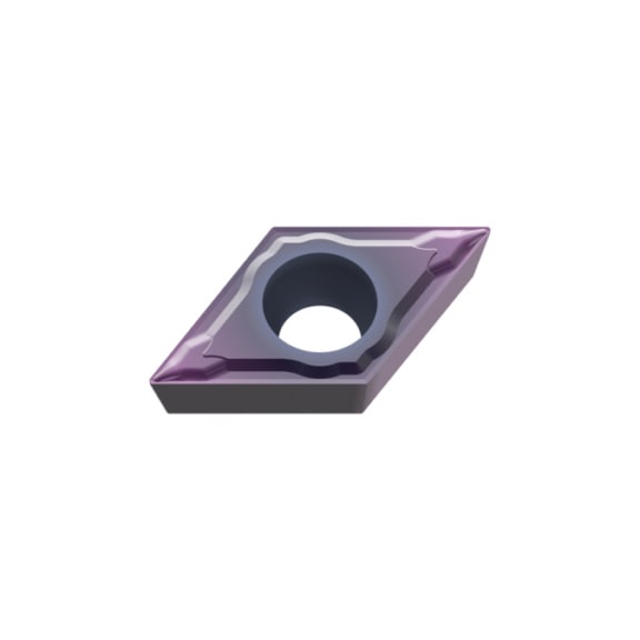 MITSUBISHI MATERIALS DCMT070202-FV VP30RT MITSUBISHI, WSP - Drehen, positv - DCMT, Wendeschneidplatte, positiv