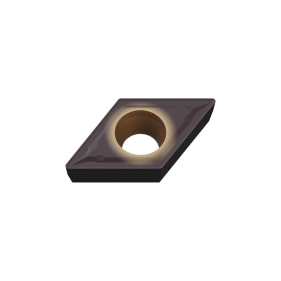 MITSUBISHI MATERIALS DCMT070202-MK MC5115 MITSUBISHI, WSP - Drehen, positv - DCMT, Wendeschneidplatte, positiv