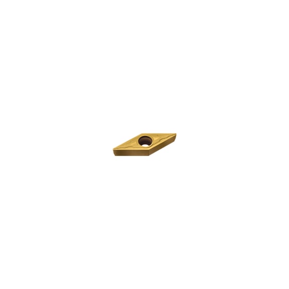 MITSUBISHI MATERIALS VBMT160404-FV MC6135 MITSUBISHI, WSP - Drehen, positv - VBMT, Wendeschneidplatte, positiv