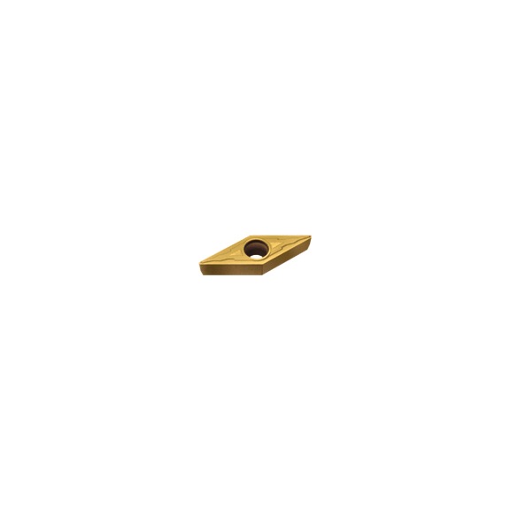 MITSUBISHI MATERIALS VCMT080204-MV MC6135 MITSUBISHI, WSP - Drehen, positv - VCMT, Wendeschneidplatte, positiv