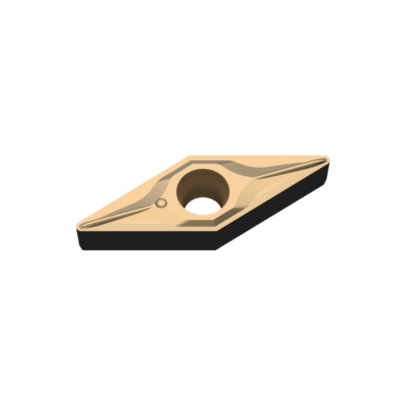 MITSUBISHI MATERIALS VBMT160404-FP MC6135 MITSUBISHI, WSP - Drehen, positv - VBMT, Wendeschneidplatte, positiv