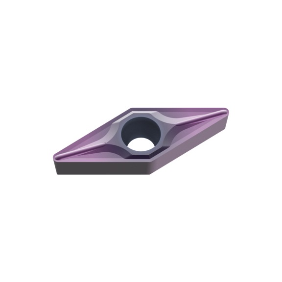 MITSUBISHI MATERIALS VCMT080202-FM VP30RT MITSUBISHI, WSP - Drehen, positv - VCMT, Wendeschneidplatte, positiv
