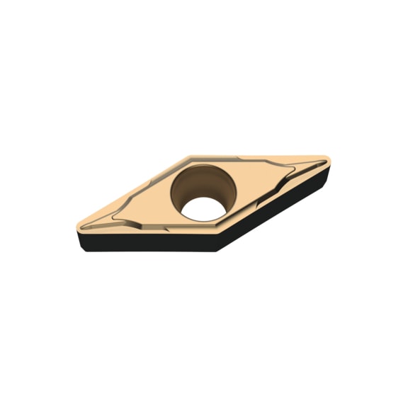 MITSUBISHI MATERIALS VCMT080204-FV MC6135 MITSUBISHI, WSP - Drehen, positv - VCMT, Wendeschneidplatte, positiv