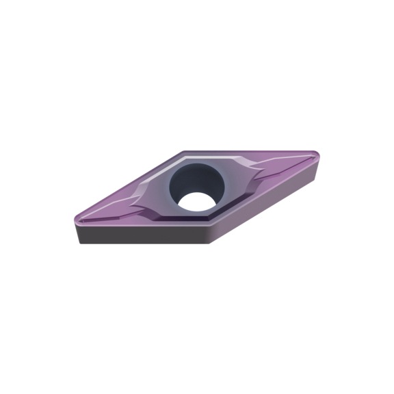 MITSUBISHI MATERIALS VCMT080204-LM VP30RT MITSUBISHI, WSP - Drehen, positv - VCMT, Wendeschneidplatte, positiv