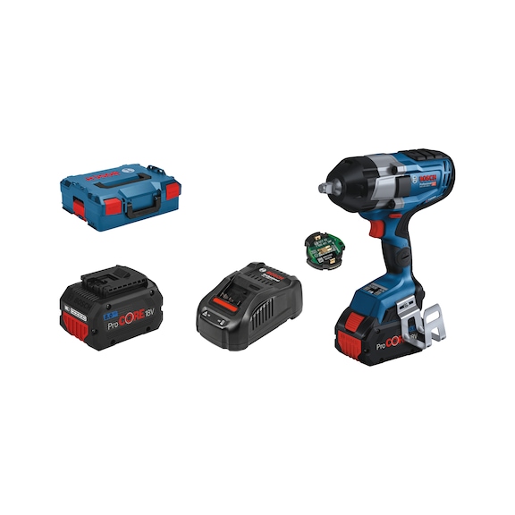 Cheie impact acum. BOSCH GDS 18V-1000 C, 2 acum. ProCORE 18,0 Ah, L-BOXX - Cordless impact driver GDS 18V-1000 C Professional