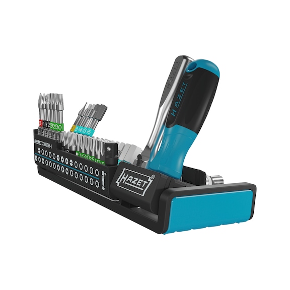 HAZET Bit and screwdriving set, 39 pieces in SmartHolder