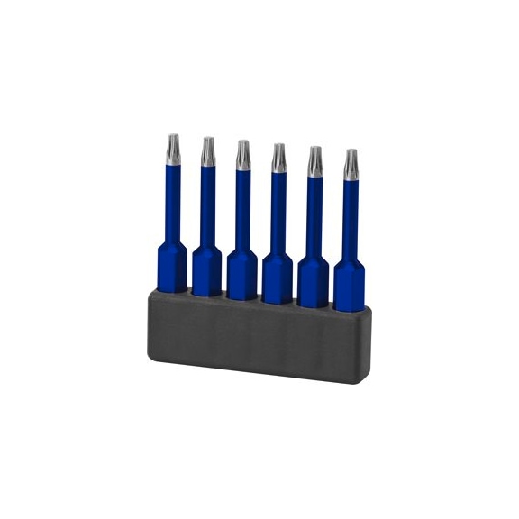 0-TPK-B02-07IP-50 SLOKY, 50 mm Bits für TORX PLUS Schrauben, 6 Stück - Bits für Drehmoment Schraubendreher für TORX PLUS Schrauben