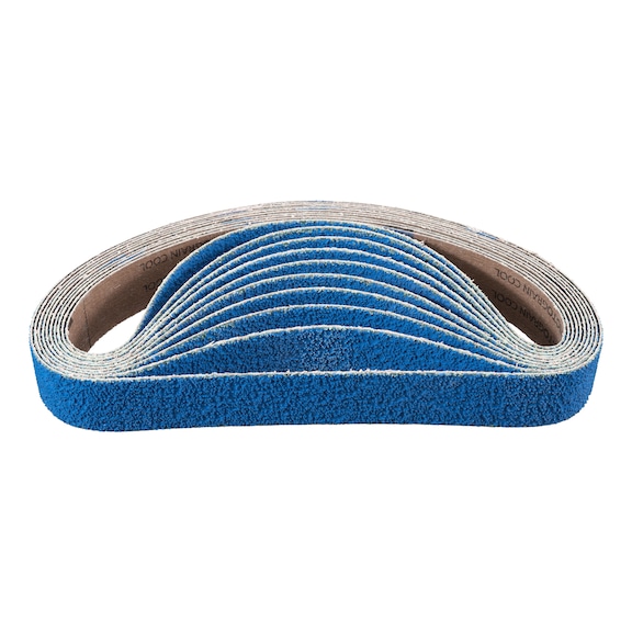 Courroie abr. PFERD Victograin-Cool, 40x760mm, grain 36, pr ponceuses à ruban - VICTOGRAIN-COOL courroie abrasive