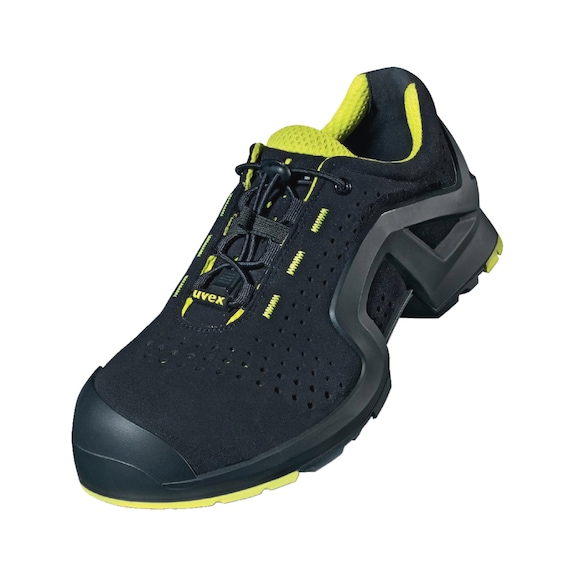 UVEX 1 support low shoes S1P 85142 black yellow width 11 size 52 8514252 - support Low-cut shoe S1P 85142 W11