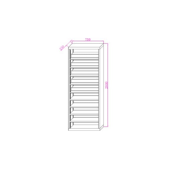 HK Load-bearing safety cabinet (without door) W20230210 - Safety cabinets