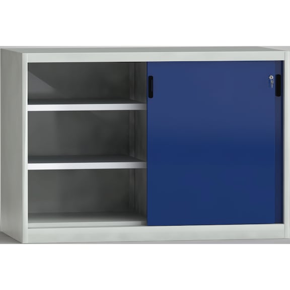 KLW sliding-door wardrobe 1500x1000x815 mm with 4 shelves - Workshop cabinet
